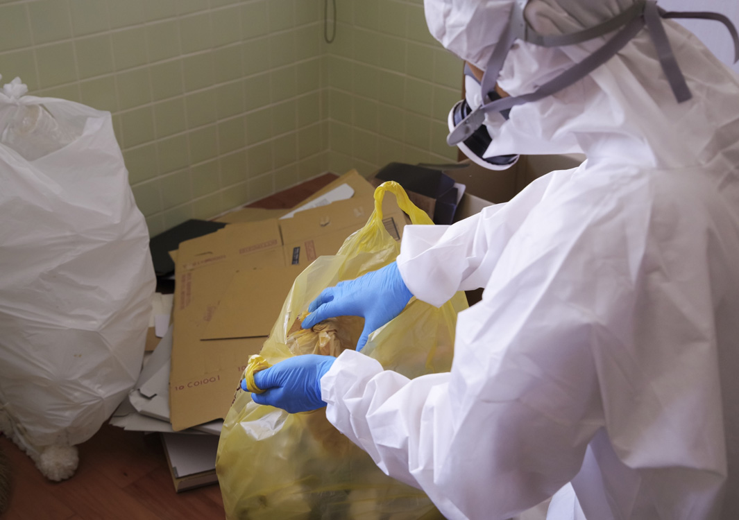 専門知識を活かした衛生・除菌対応