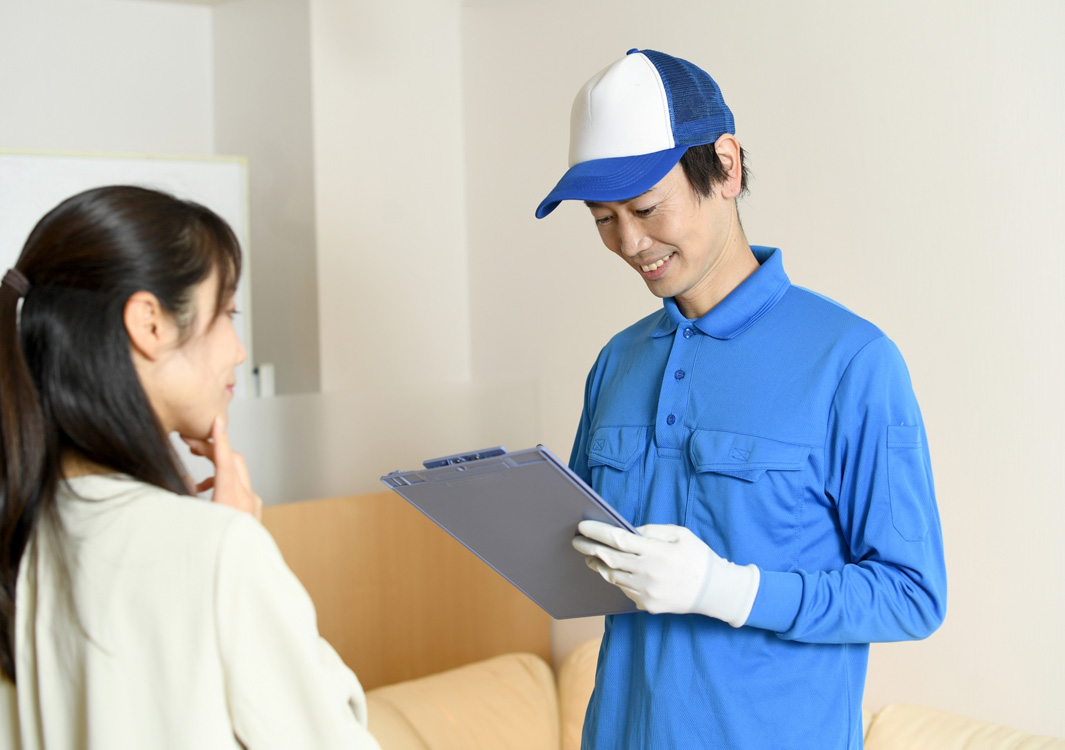 お見積もり・回収までの丁寧な対応