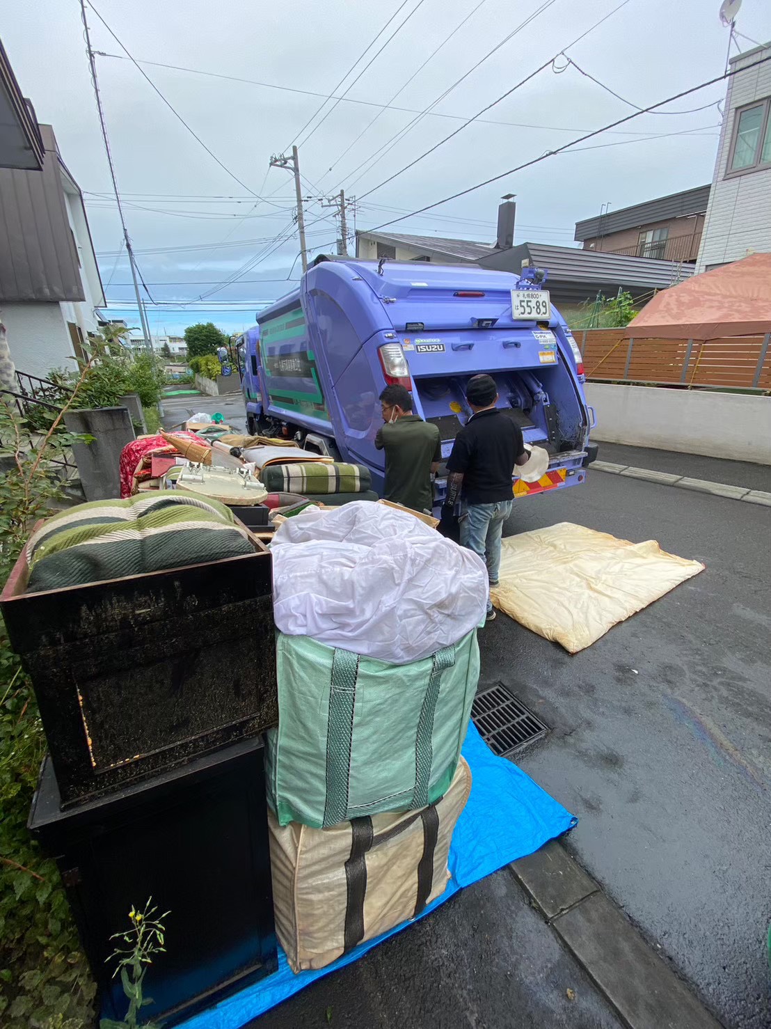 残置物撤去・家財搬出作業